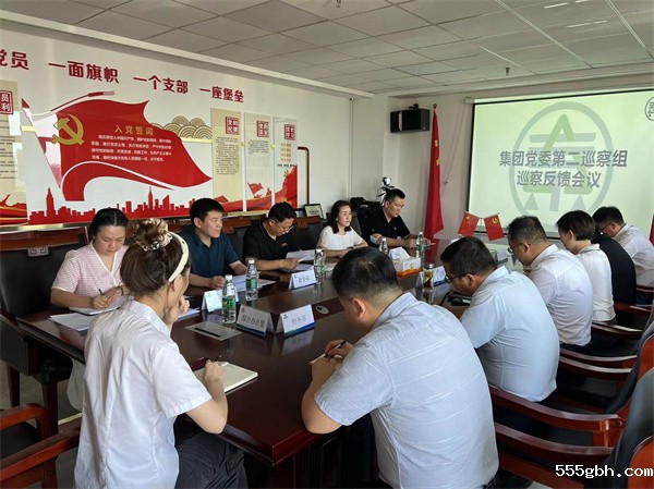 集团公司党委第二巡察组向榆林分公司反馈巡察情况.jpg