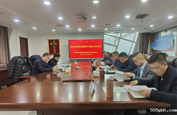 水环境公司召开2022年度党员领导干部民主生活会.jpg